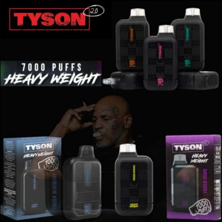 Tyson 2.0 Heavyweight 7000puff Tyson 2.0 Heavyweight 7000puff