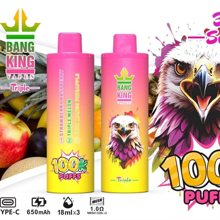 BANG KING VAPEN TRIPLE 100K high quality BANG KING VAPEN TRIPLE 100K high quality