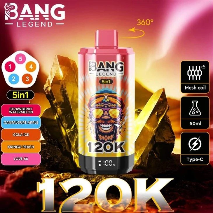 BANG LEGEND 120K PUFFS Vape high quality