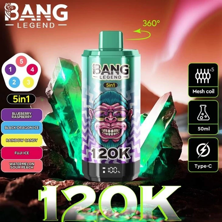 BANG LEGEND 120K PUFFS Vape suppliers