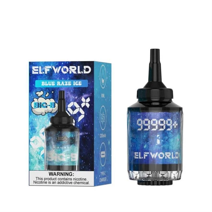 ELFWORLD DOUBLE MOUTHED GIANT HOOKAH 99999+ Puff 5