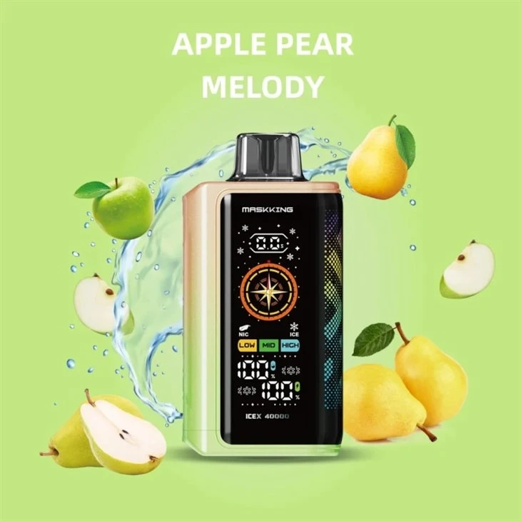 maskking-IceX-vape-40000-puff-Apple-Pear-Melody-IceX40000-Maskking icex 40000