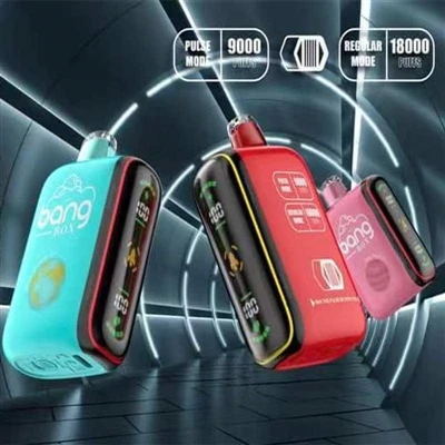 Bang تطلق منتجها ذو الشاشة الكبيرة Bang BOX 18000، بهدف كسر سقف منتجات السجائ...