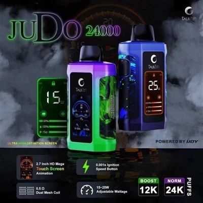 قمة العمل: TaiJiZen JUDO 24000 Puffs Vape