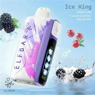 شعور جليدي قوي ، يوصي Ice King: Elf Bar Ice King 30000
