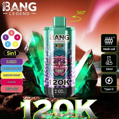 BANG LEGEND 120K، تتيح لك تجربة أعظم متعة