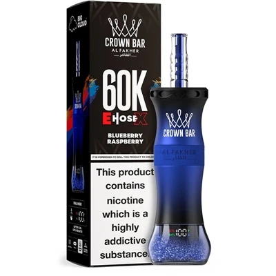AL Fakher Crown Bar EHOSE X 60K: التجربة النهائية في مجال -السجائر الإلكتروني...