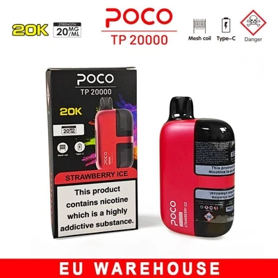 POCO 20000: سيجارة إلكترونية - للاستعمال مرة واحدة تحقق التوازن بين المتانة و...