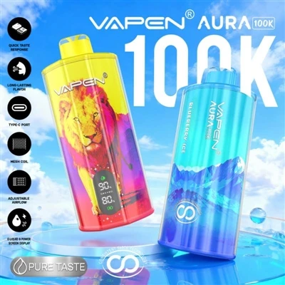 VAPEN AURA 100000: عندما تدخل السجائر الإلكترونية التي تستخدم لمرة واحدة عصر ...