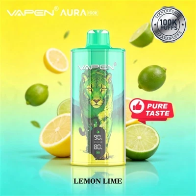 VAPEN AURA 100K PUFFS — جهاز الـvaping طويل الأمد-للمدخنين الشباب