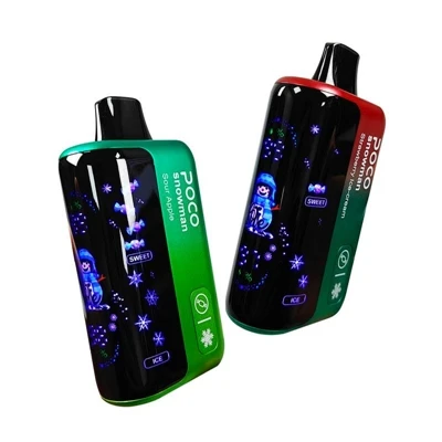 POCO SNOWMAN 70000 PUFFS: عندما تبدأ السيجارة الإلكترونية في 