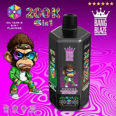 BANG BLAZE 200K 6in1: عندما يبدأ الجهاز في 