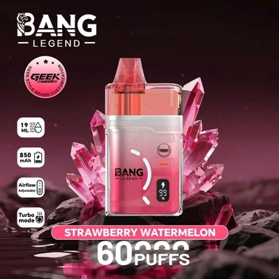 BANG LEGEND 60K: اتجاهك الجديد في نمط حياة-السجائر الإلكترونية
