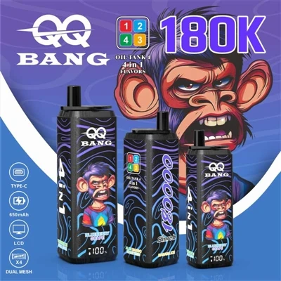 QQ BANG 4in1 180K – جهاز واحد، أربع نكهات، يضمن أن كل قضمة فريدة من نوعها