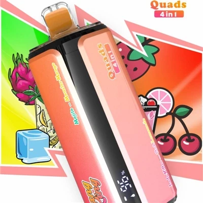 BANG KING Quads 4IN1 250K: ثورة المقصورات الأربعة في صناعة السجائر الإلكتروني...