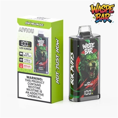 Waspe Bar 60000: المحبوب الجديد للسجائر الإلكترونية ذات الحجم الكبير-التي يمك...