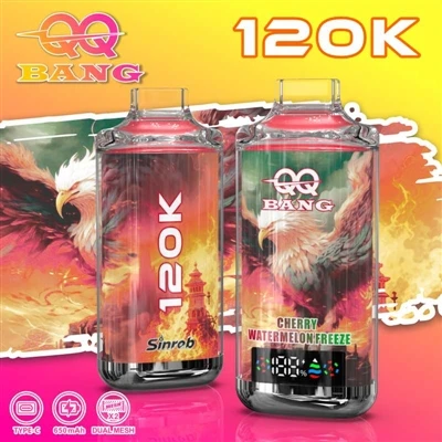 QQ BANG 120K PUFFS: عندما تبدأ السجائر الإلكترونية بالحديث عن 