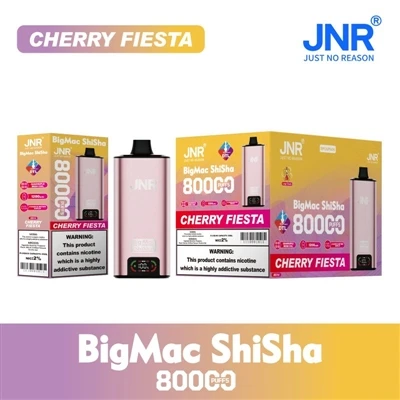 JNR Big Mac Shisha 80000: إعادة تعريف تجربة الـvape عالية البخار التي تستخدم ...