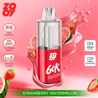 ZOOY Fizzy 60000: الـvape الذي يدوم حقًا - إنه أكثر من مجرد عدد كبير من النفخات