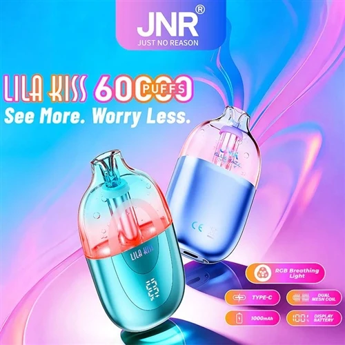 JNR Lira Kiss 60K: الاتجاهات الجديدة في صناعة السجائر الإلكترونية ذات الحجم ا...