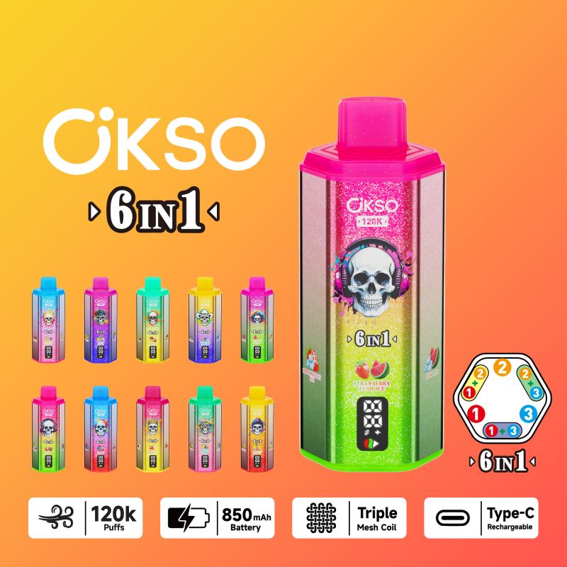 OKSO 120000 Puffs 78