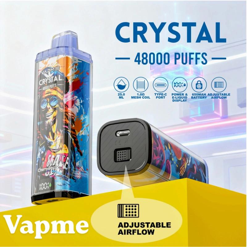 uwin-crystal-48000-puffs-disposable-vape-front-viewVapme-Crystal-48K
