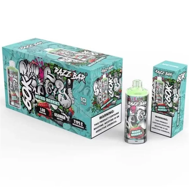 Razz Bar 60000 Vape Razz Bar 60000 Vape