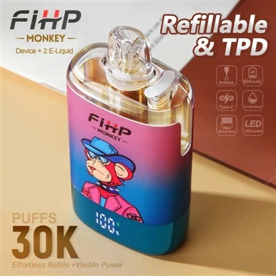 FIHP MONKEY 30K قابلة لإعادة التعبئة