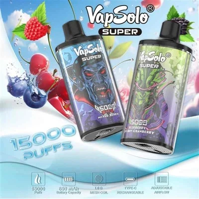 جهاز VapSolo SUPER 15000 Puffs Vape