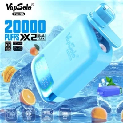 Vapsolo Twins 20000 Puffs نكهات مزدوجة