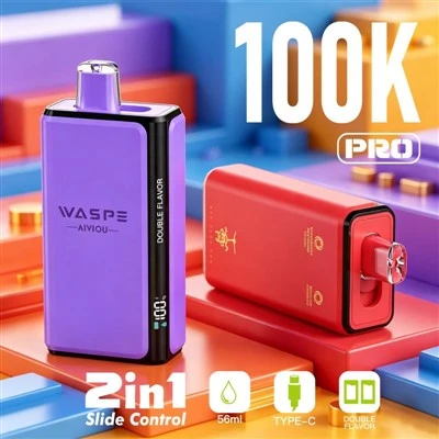 Waspe نكهة مزدوجة 100K برو