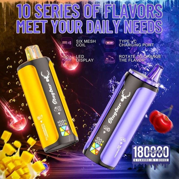 StagBar 6in1 180K Puff factory