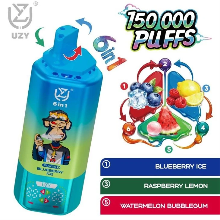 UZY 6 in 1 150K Puffs Vape suppliers