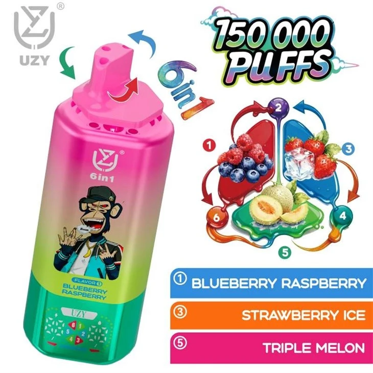 UZY 6 in 1 150K Puffs Vape high quality
