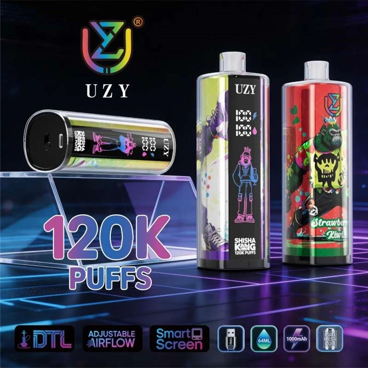 UZY SHISHA HOOKAH 120K PUFFS VAPE