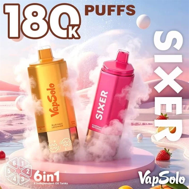 Vapsolo Sixer 180000 Puffs suppliers