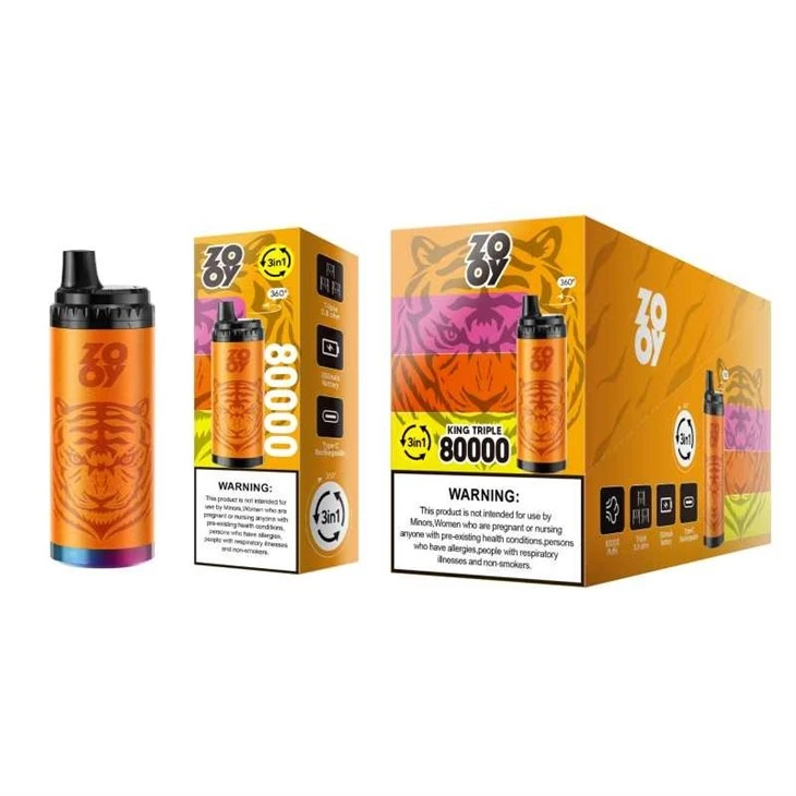 ZOOY KING 3 in 1 80K PUFFS best
