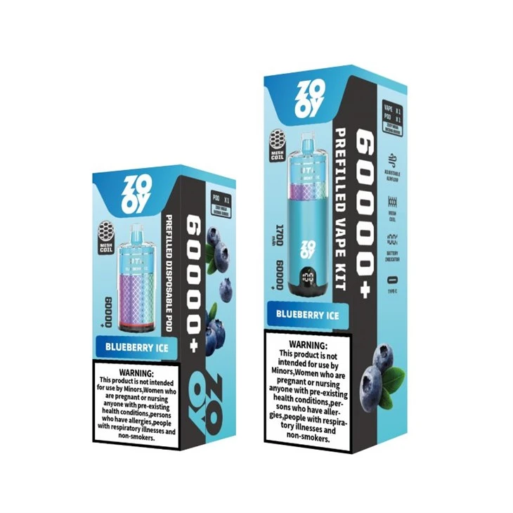 ZOOY MEGA SHISHA 60000+ PUFFS